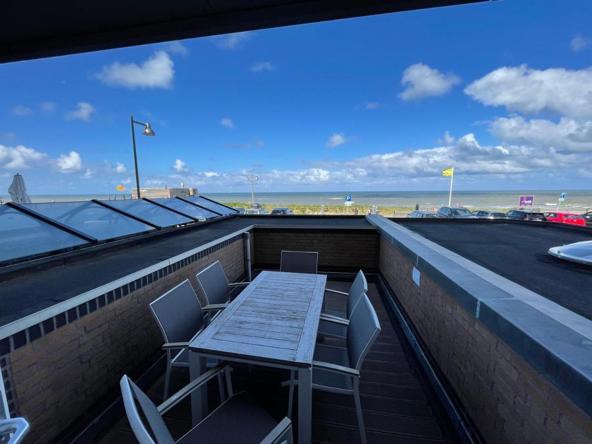 De Trintel Op 1E Verdieping Met Ruim Terras En Zeezicht Egmond aan Zee Exteriör bild